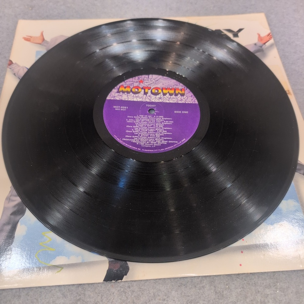 Today Self-Titled Vinyl LP 1988 Motown MOT-6261 Teddy Riley New Jack Swing VG - Picture 7 of 8